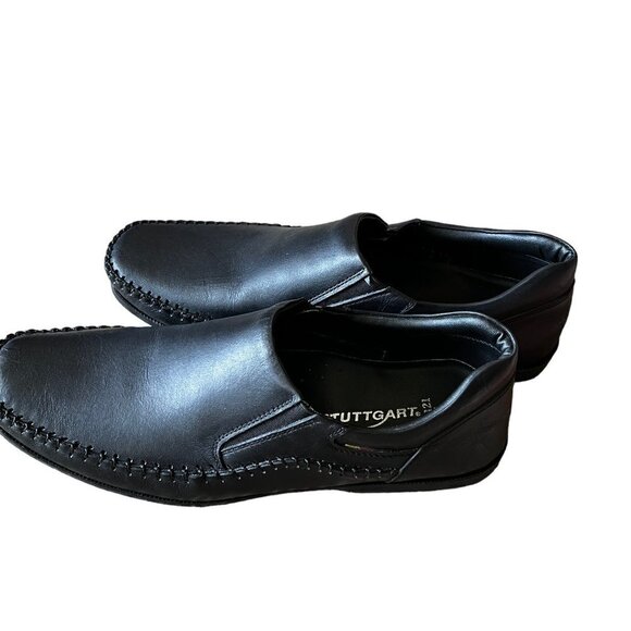 STUTTGART SI-121 Men Shoe Size 44 Black-Germany Brand -Genuine Leather main image 5